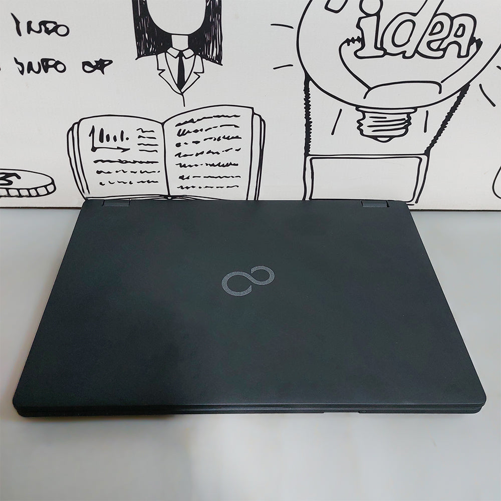 Fujitsu Lifebook E5411 Laptop (Intel Core i5-1135G7 - 8GB DDR4 - M.2 256GB - Intel Iris Xe Graphics - 14.0 Inch FHD - Cam) Original Used