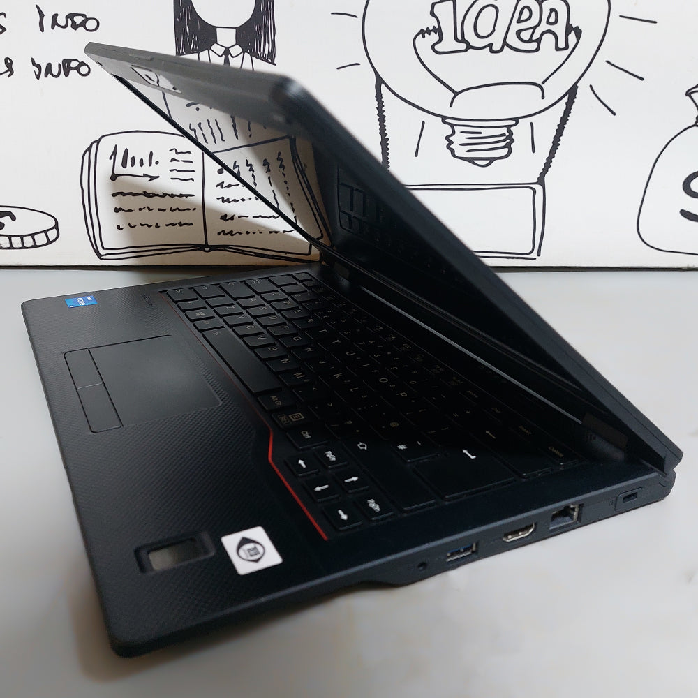 Fujitsu Lifebook E5411 Laptop (Intel Core i5-1135G7 - 8GB DDR4 - M.2 256GB - Intel Iris Xe Graphics - 14.0 Inch FHD - Cam) Original Used