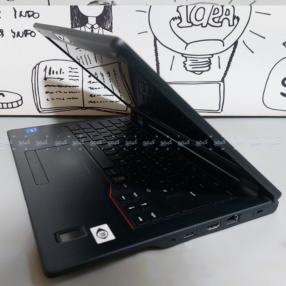 Fujitsu Lifebook E5411 Laptop (Intel Core i5-1135G7 - 8GB DDR4 - M.2 256GB - Intel Iris Xe Graphics - 14.0 Inch FHD - Cam) Original Used