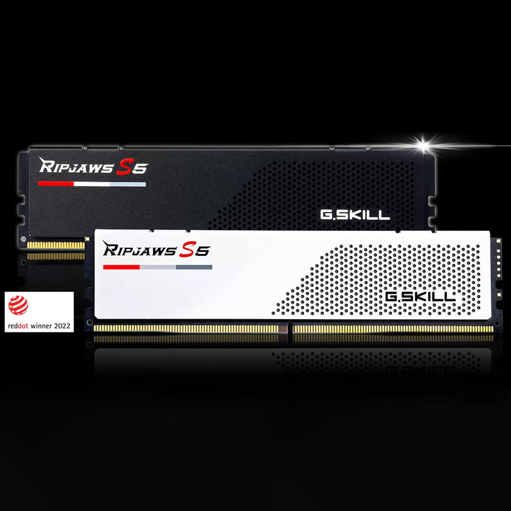 رام جي سكيل 32 جيجابايت (2×16 جيجابايت) 5600 ميجاهرتز Ripjaws S5 DDR5 - أسود