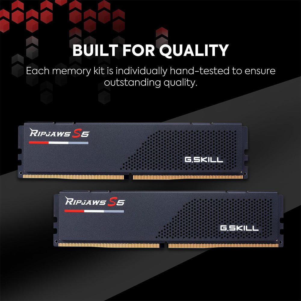 G.Skill Ripjaws S5 RAM 64GB (2x32GB) DDR5 6000MHz