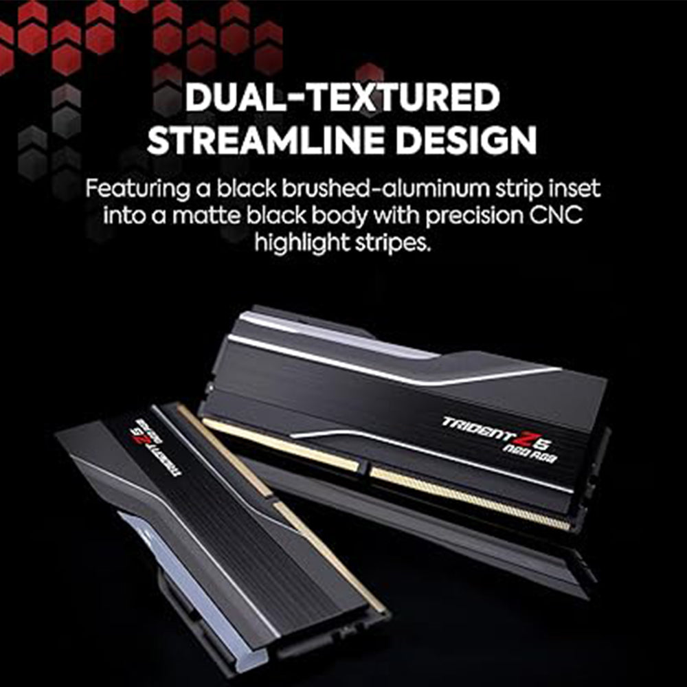 رام جي سكيل 64 جيجابايت (2×32 جيجابايت) 6000 ميجاهرتز DDR5 Trident Z5 Neo