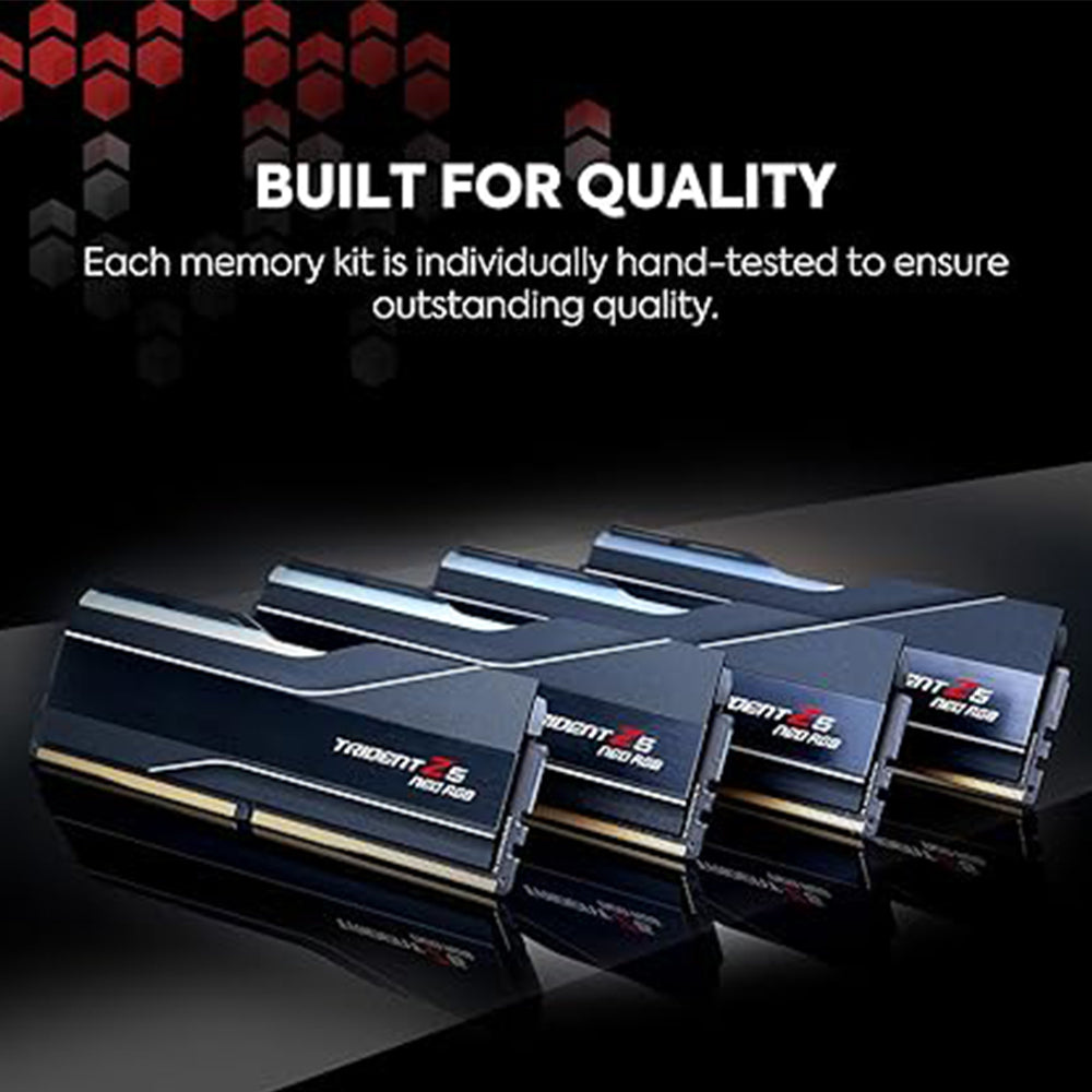 رام جي سكيل 64 جيجابايت (2×32 جيجابايت) 6000 ميجاهرتز DDR5 Trident Z5 Neo