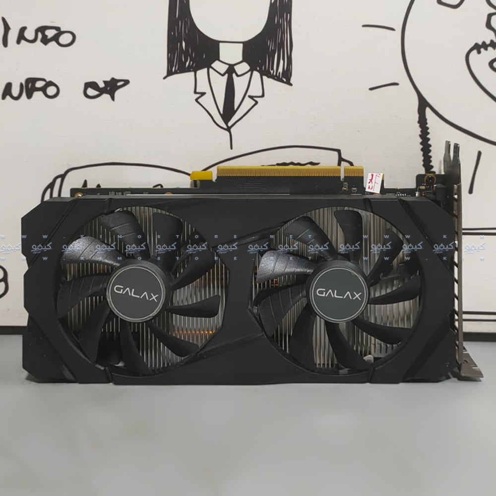 كارت شاشة جلاكس 6 جيجابايت GeForce RTX 2060 OC GDDR6 (استعمال خارج)