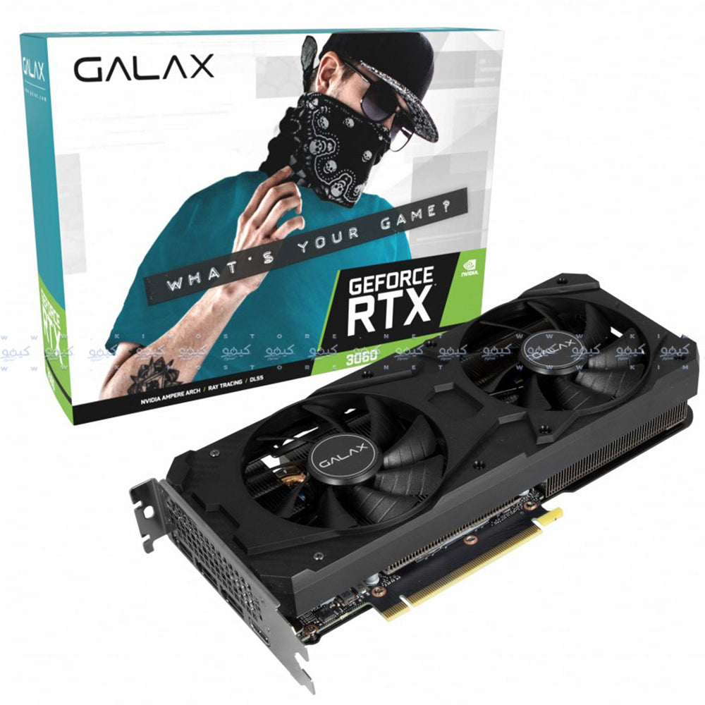كارت شاشة جالاكس GeForce RTX 3060 1-Click OC 12GB GDDR6