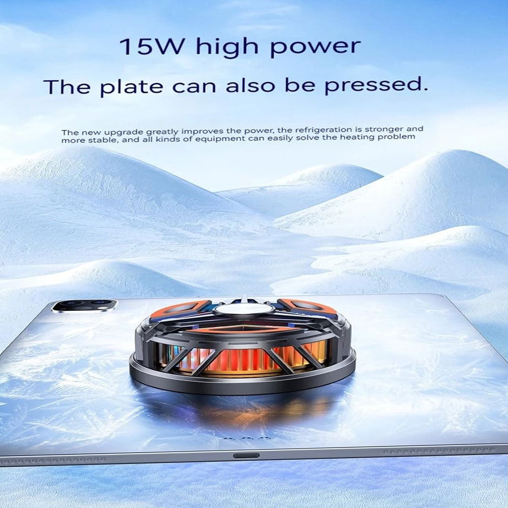 GT31 Rechargeable Magnetic RGB Cooling Fan