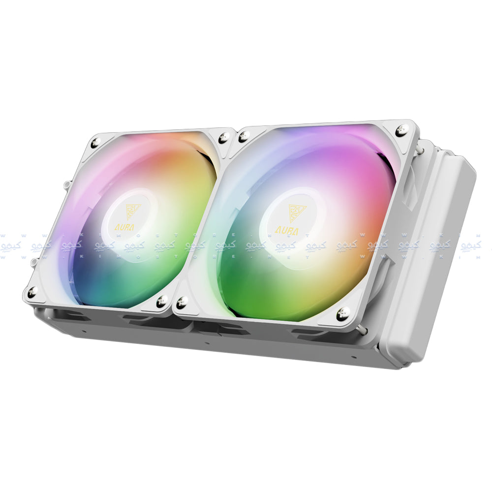 نظام تبريد مائي للبروسيسور جامدياس AURA GL240 DIGITAL ARGB AIO