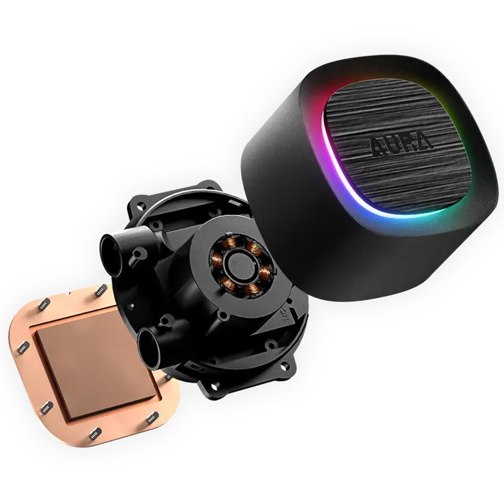 نظام تبريد مائي للبروسيسور جامدياس AURA GL240 V2 ARGB AIO