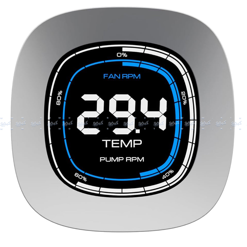 نظام تبريد مائي للبروسيسور جامدياس AURA GL360 DIGITAL WH