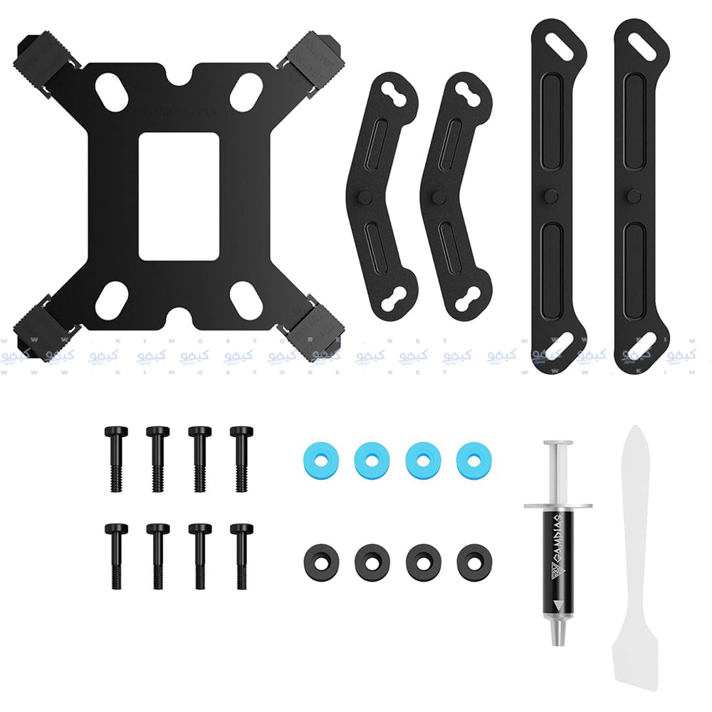 Gamdias BOREAS P2-62D CPU Air Cooler - Black