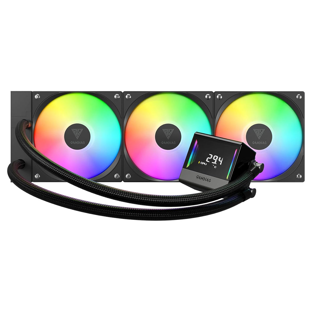 Gamdias CHIONE E4-360 V2 DIGITAL ARGB AIO CPU Liquid Cooler