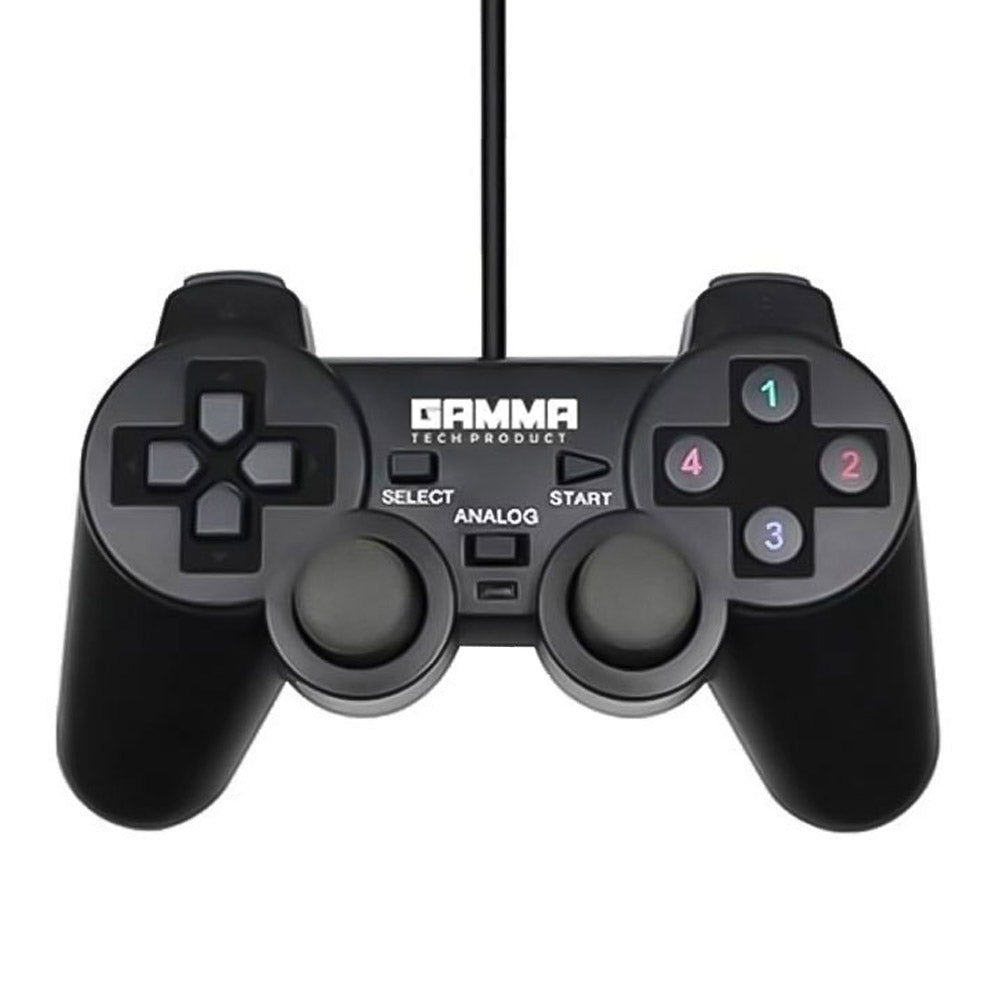 Gamma GT-201 Double Wired Gamepad With Analog