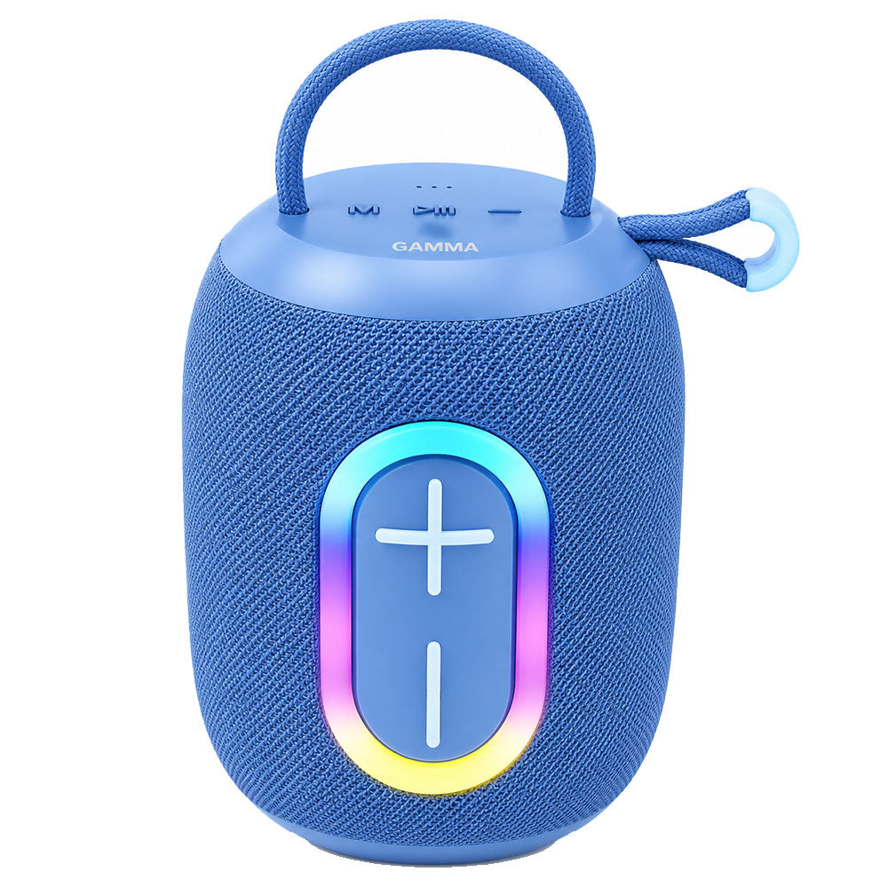 Gamma GT-711 RGB Portable Bluetooth Speaker 1.0 - Blue