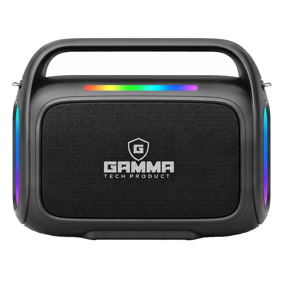 Gamma GT-719 RGB Portable Bluetooth Speaker 1.0 - Black