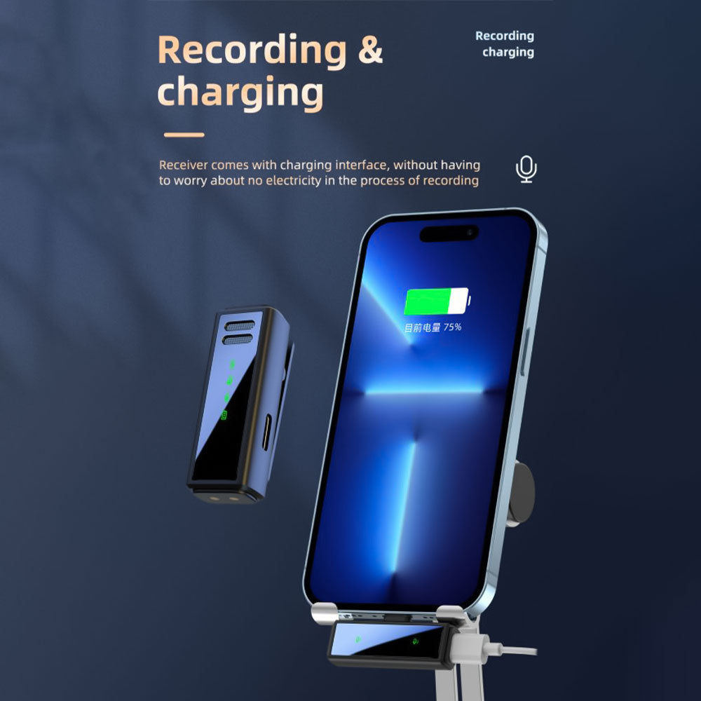 General GM31 Type-C 2.4GHz Dual Channel Wireless Microphone System