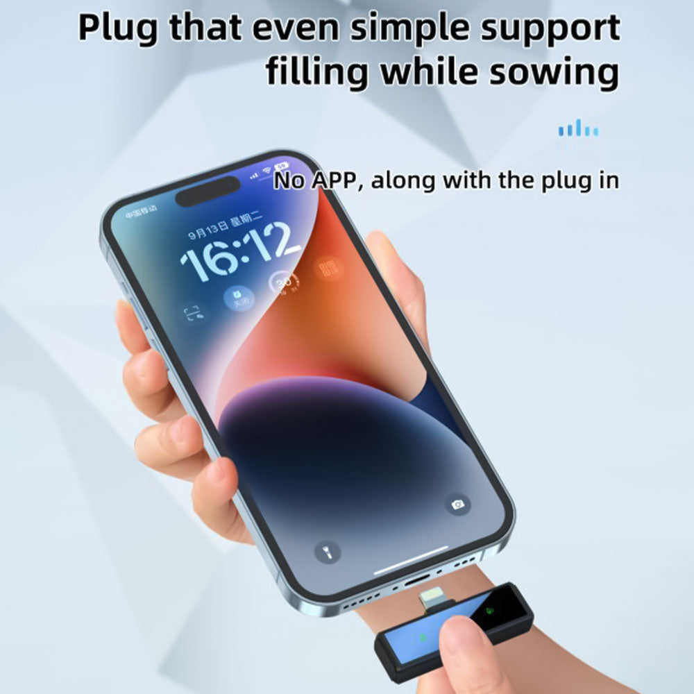 General GM31 Type-C 2.4GHz Dual Channel Wireless Microphone System