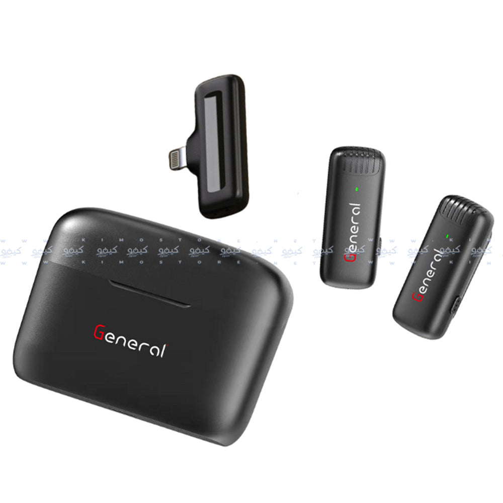 General GM39 Lightning 2.4GHz Dual Channel Wireless Microphone System