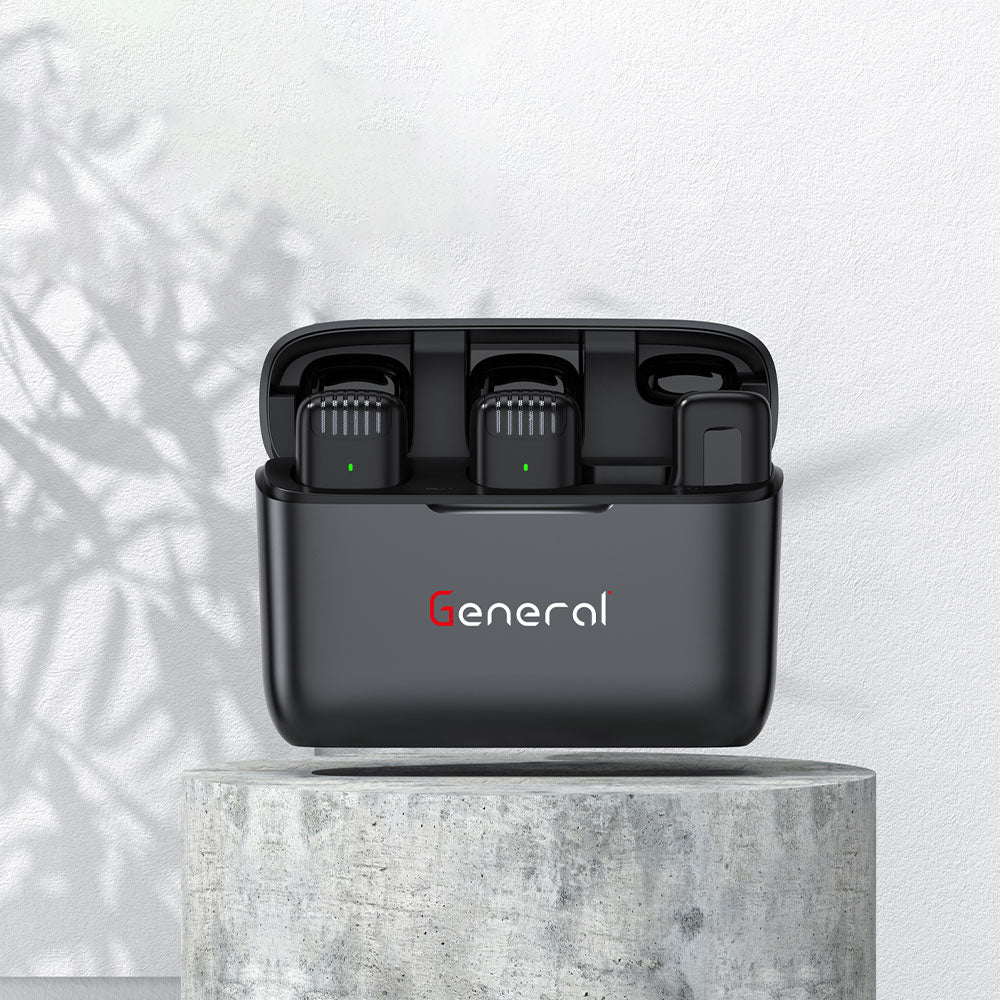 General GM39 Type-C 2.4GHz Dual Channel Wireless Microphone System