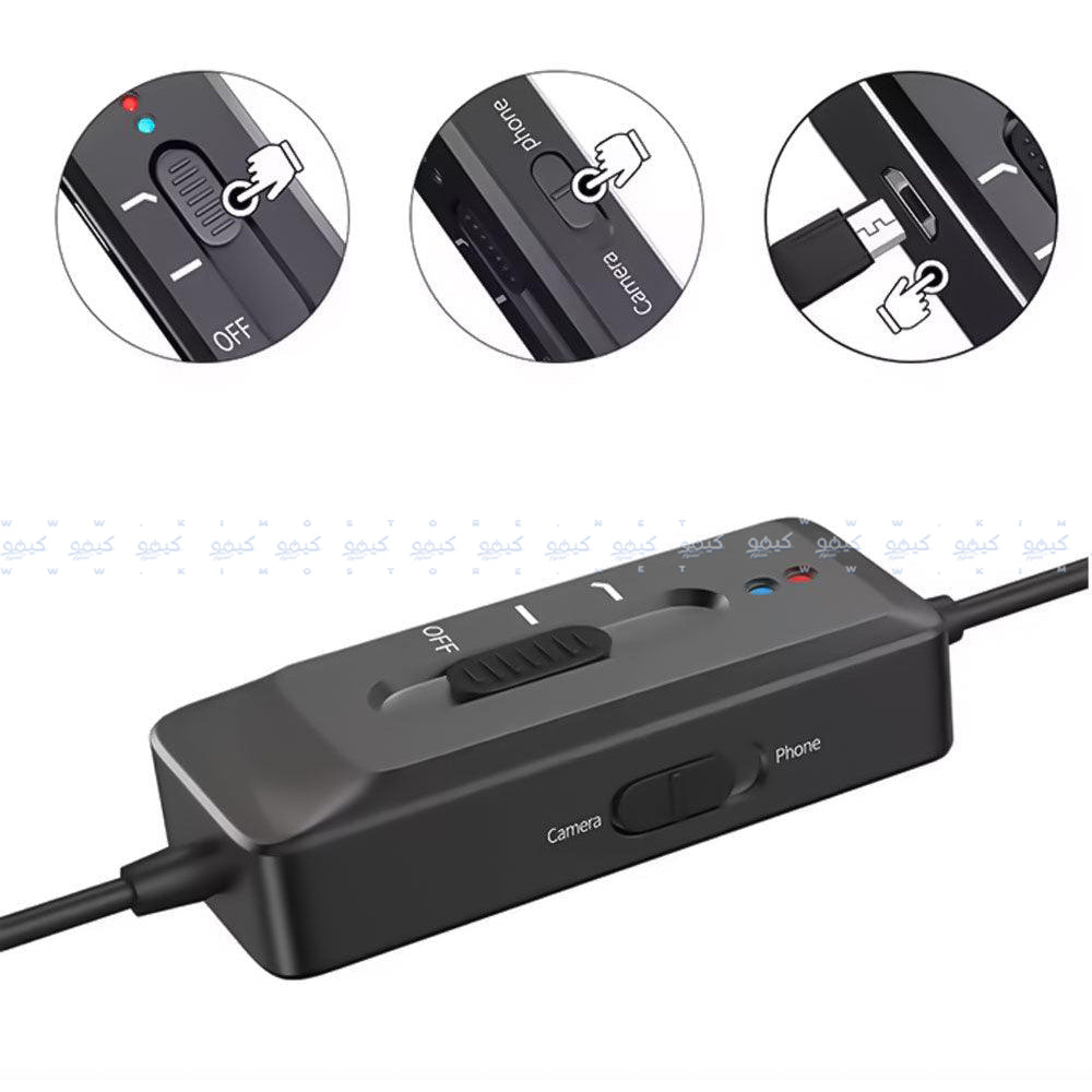 General KM-D1 Lavalier Wired Microphone 8m