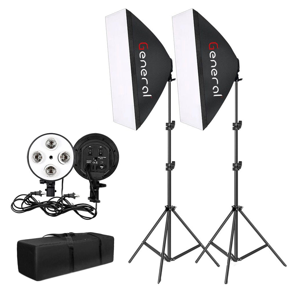General TL-4 Kit Softbox With 4 Lamp Holder