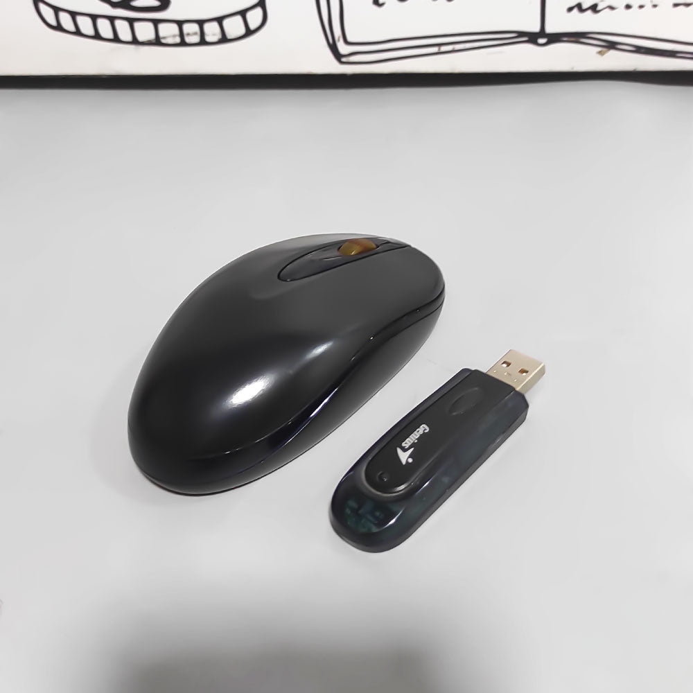 ماوس جينيس لاسلكى (استعمال)