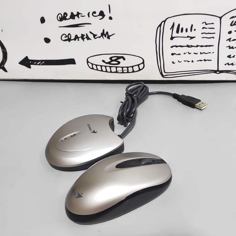 ماوس جينيس لاسلكى (استعمال)