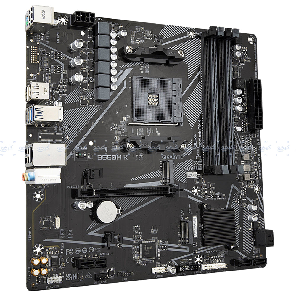 Gigabyte B550M-K DDR4 Motherboard AM4