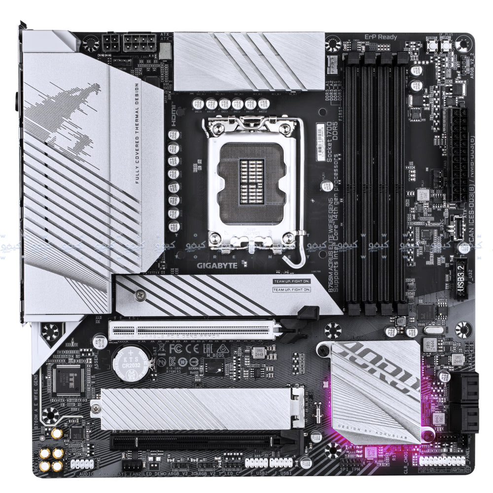 Gigabyte B760M Aorus Elite WIFI6E GEN5 DDR5 Motherboard LGA 1700