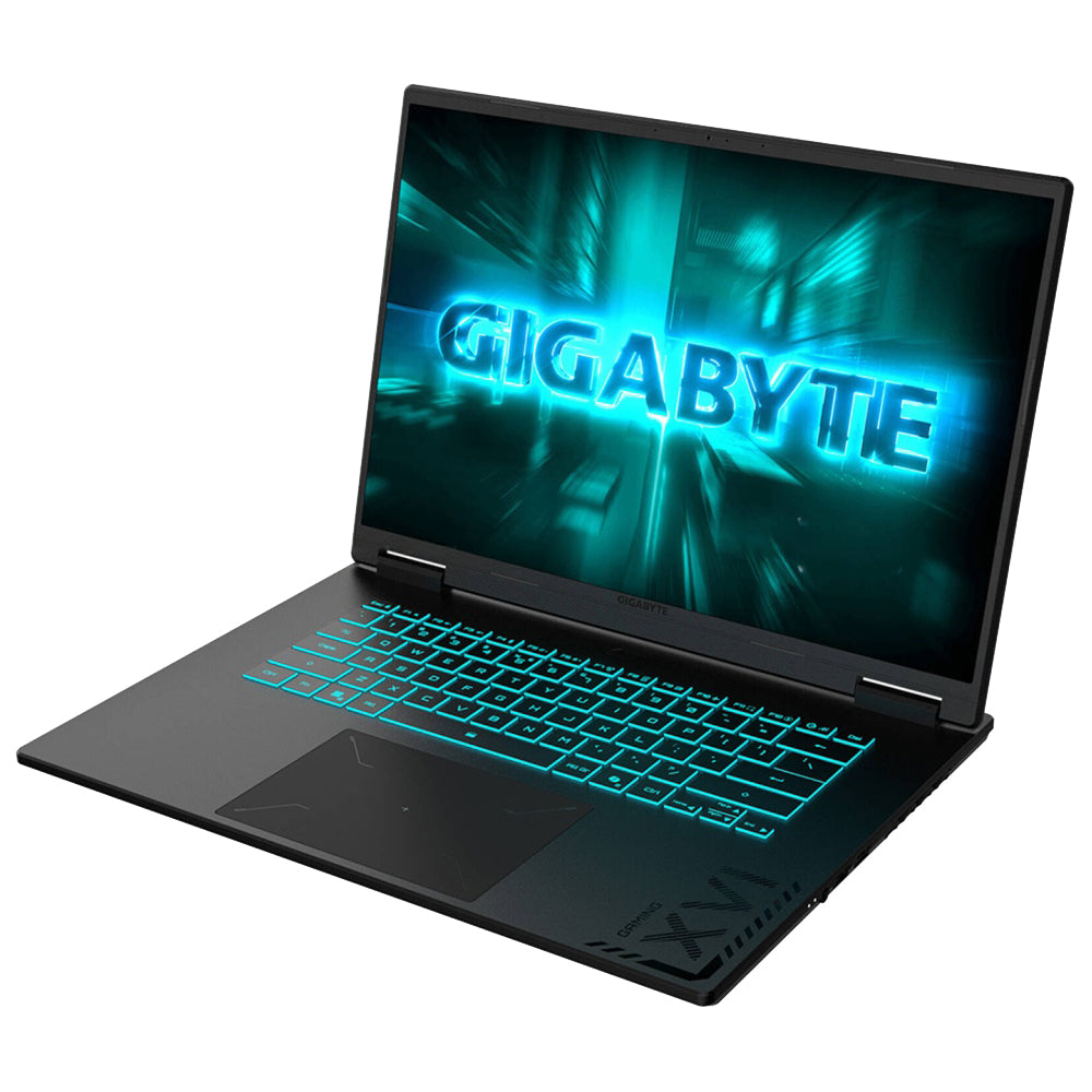 لاب توب جيجابايت جيمنج A16 GA6H CVH (انتل كور i7-13620H - رام 16 جيجابايت - هارد 1 تيرابايت M.2 NVMe - نفيديا 8 جيجابايت RTX 5060 -شاشة 16.0 بوصة 165 هرتز+FHD ) -اسود
