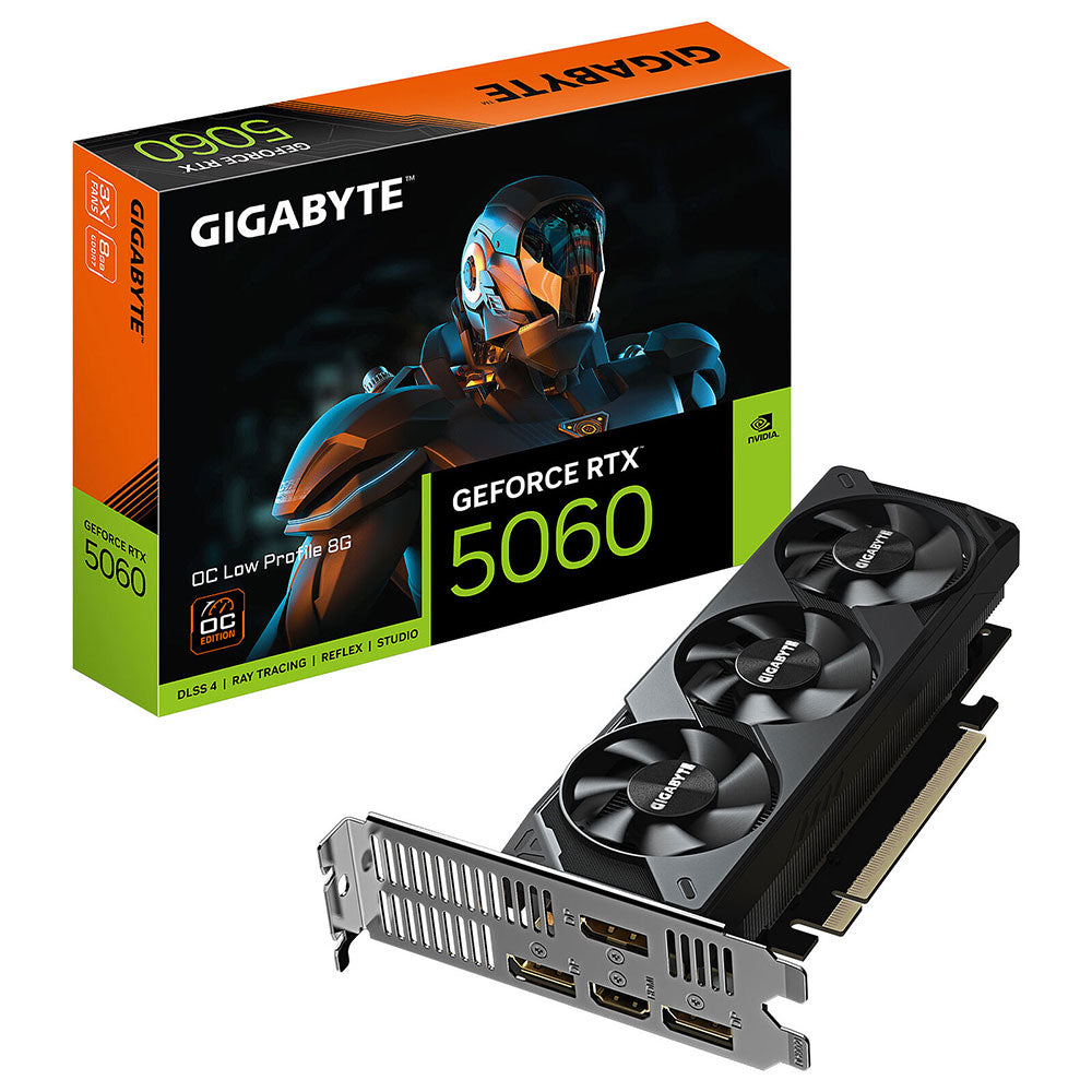 Gigabyte GeForce RTX 5060 OC Low Profile 8GB GDDR7 Graphics Card