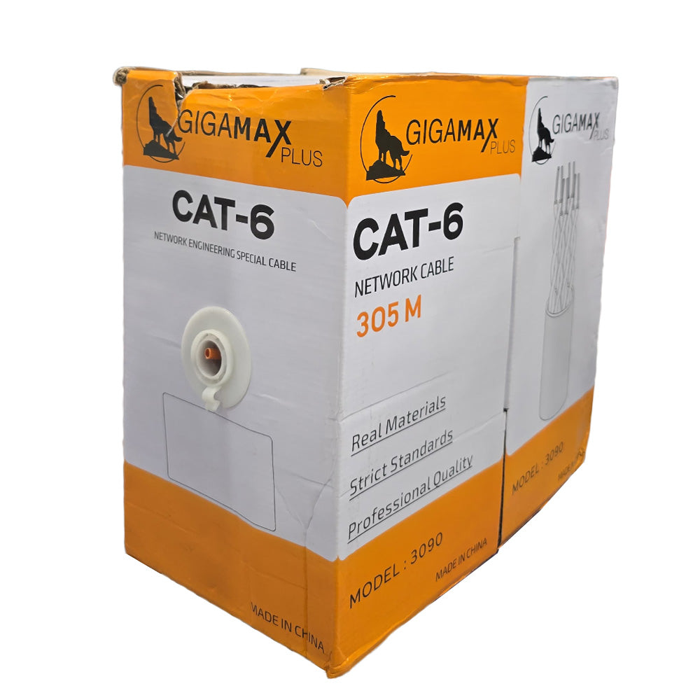 Gigamax Plus 3090 Network Cable 305m Cat6 UTP - Orange