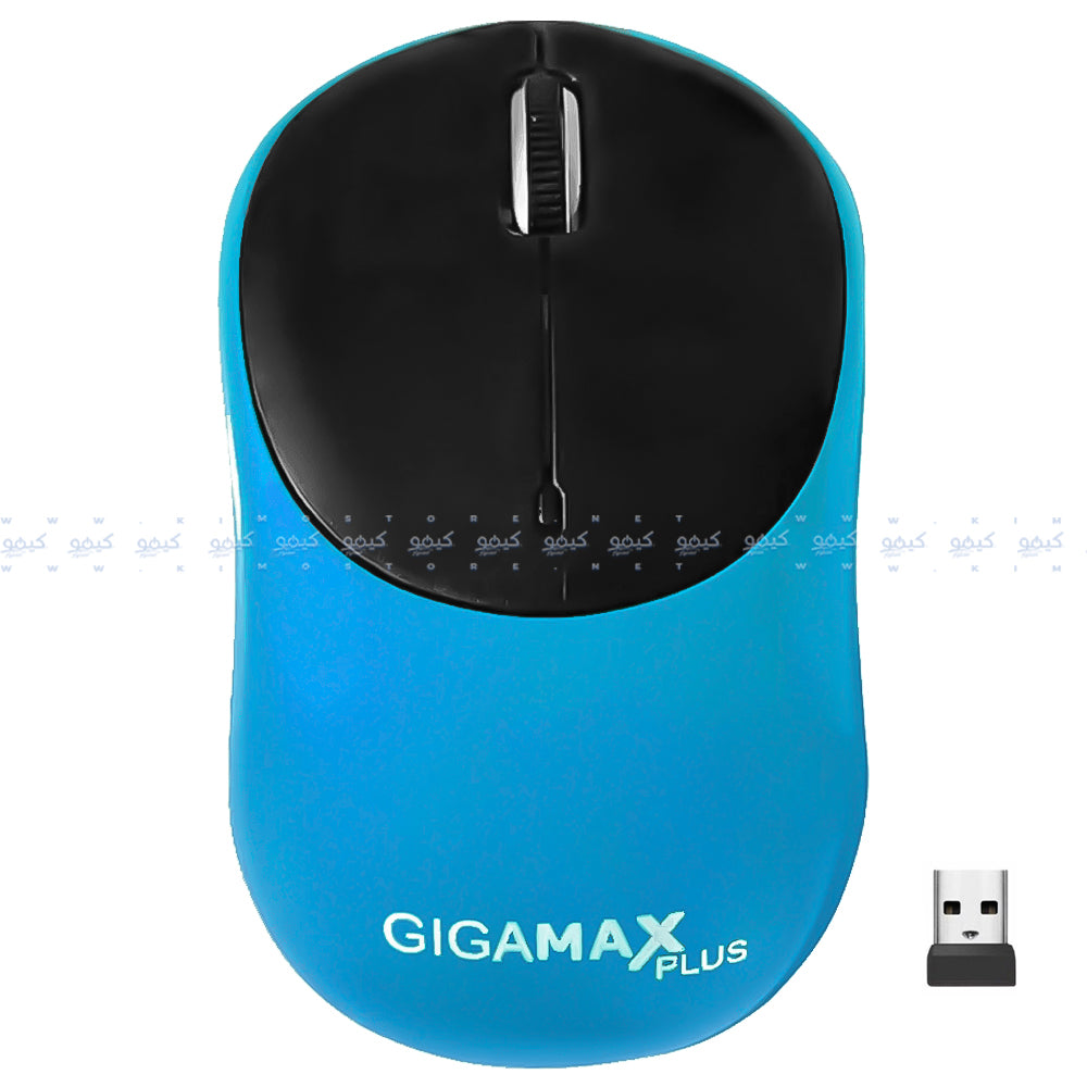 Gigamax Plus G-185 Wireless Mouse 3200Dpi - Blue
