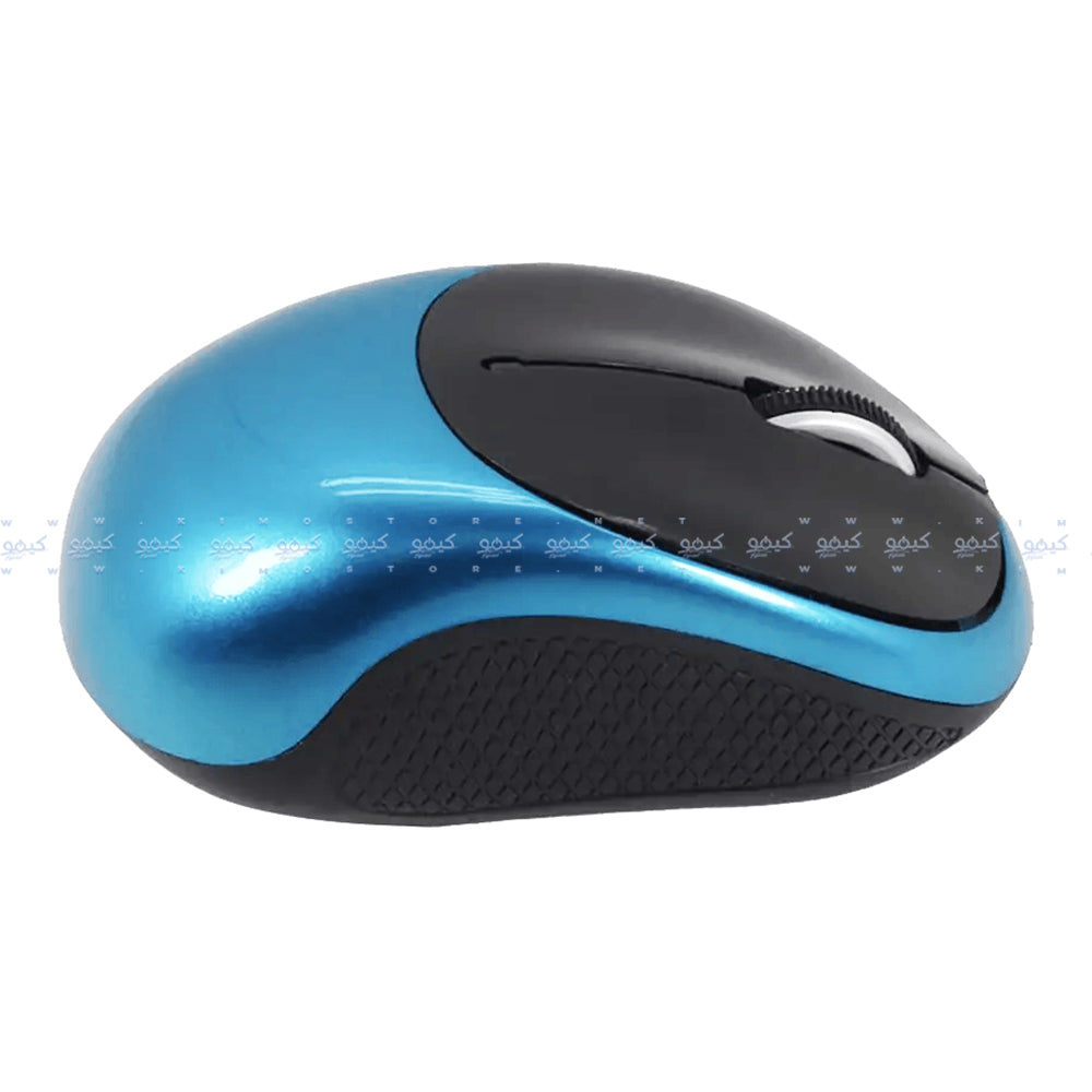 Gigamax Plus G-185 Wireless Mouse 3200Dpi - Blue