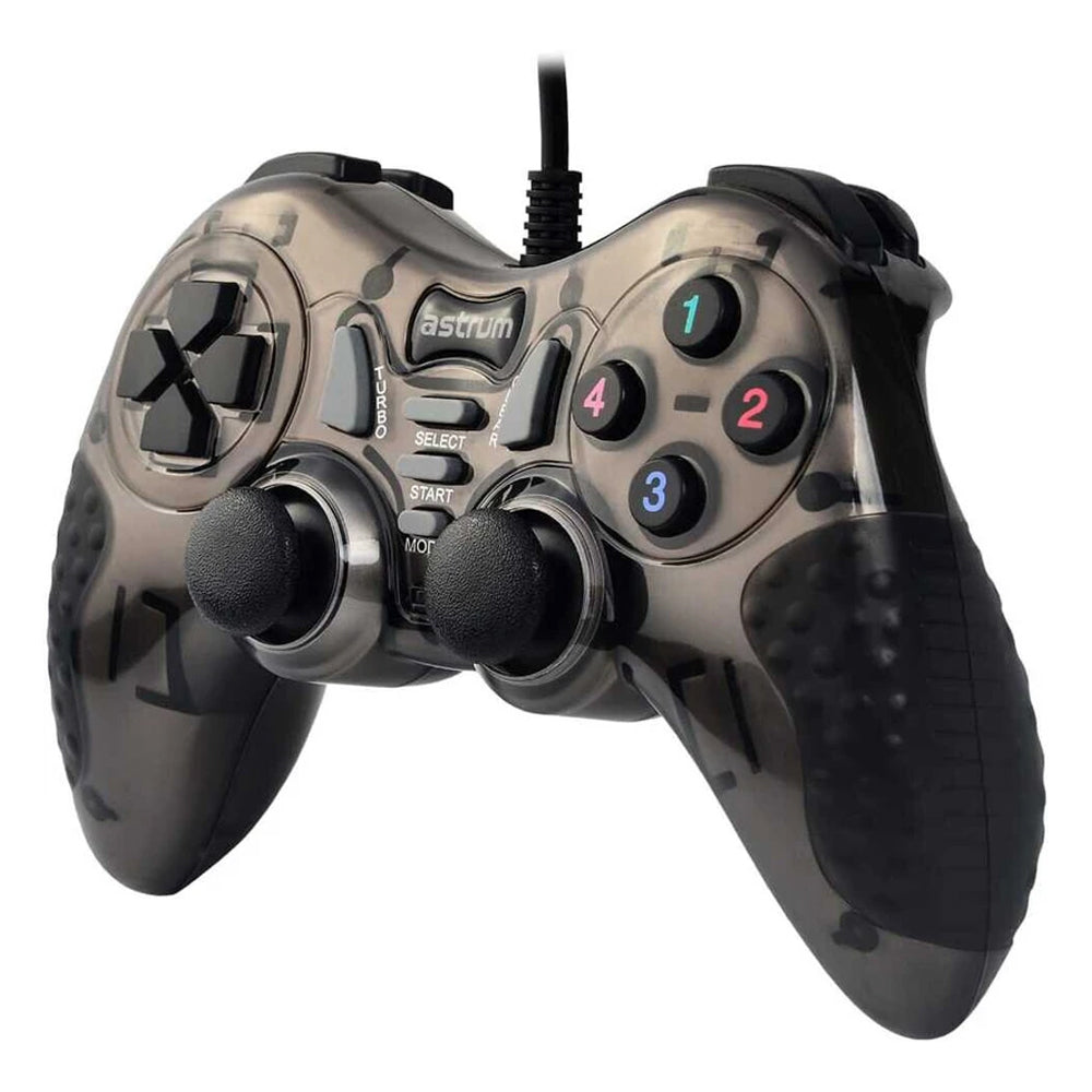 ذراع تحكم مزود بانالوج جيجا ماكس بلس مزدوج سلكي G.M 5050