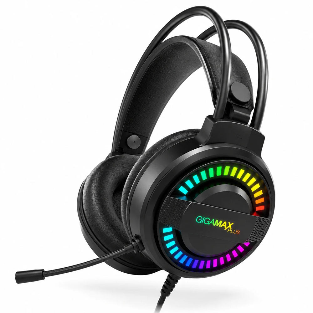 Gigamax Plus Q7 RGB Gaming Headset 7.1 Surround Sound