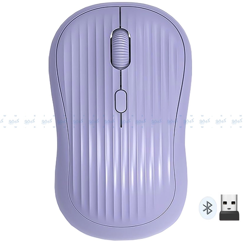 Gigamax Plus GM-16 Dual Mode Rechargeable Bluetooth Wireless Mouse 3200Dpi