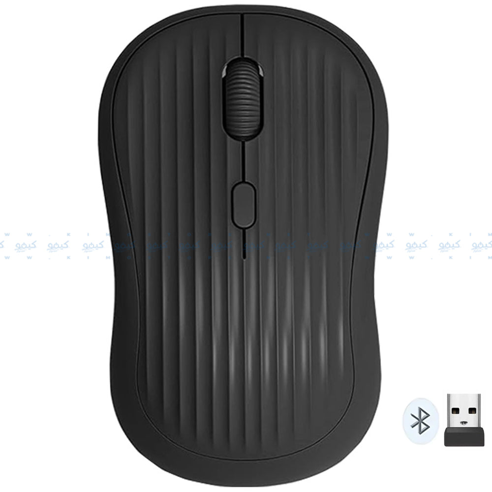 Gigamax Plus GM-16 Dual Mode Rechargeable Bluetooth Wireless Mouse 3200Dpi