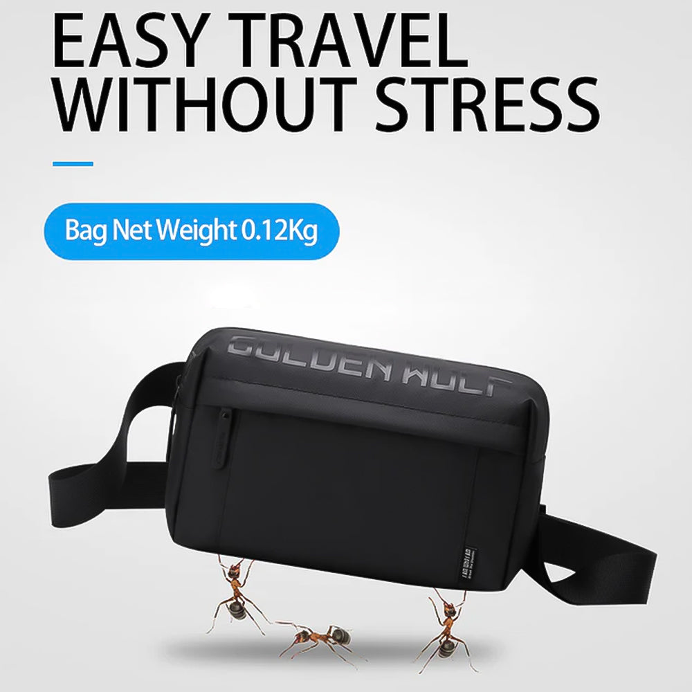 شنطة كروس جولدن وولف GXB00131 - اسود