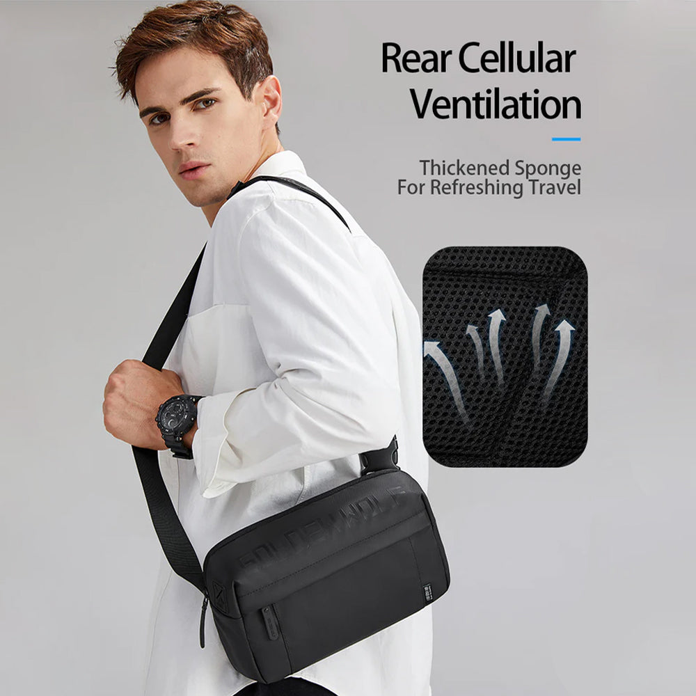 شنطة كروس جولدن وولف GXB00131 - اسود