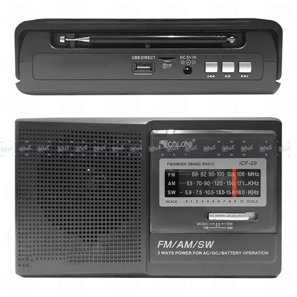 Golon Portable Radio Speaker 1.0