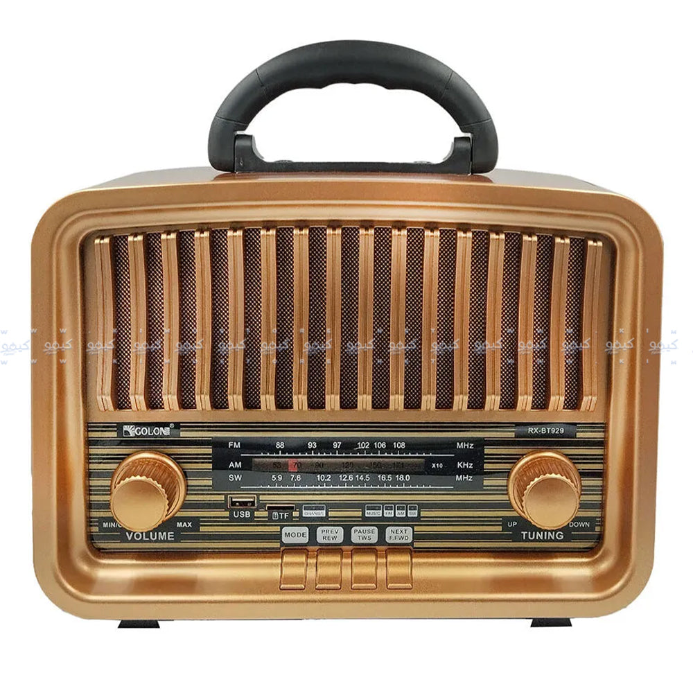 Golon RX-BT929 Portable Radio Speaker