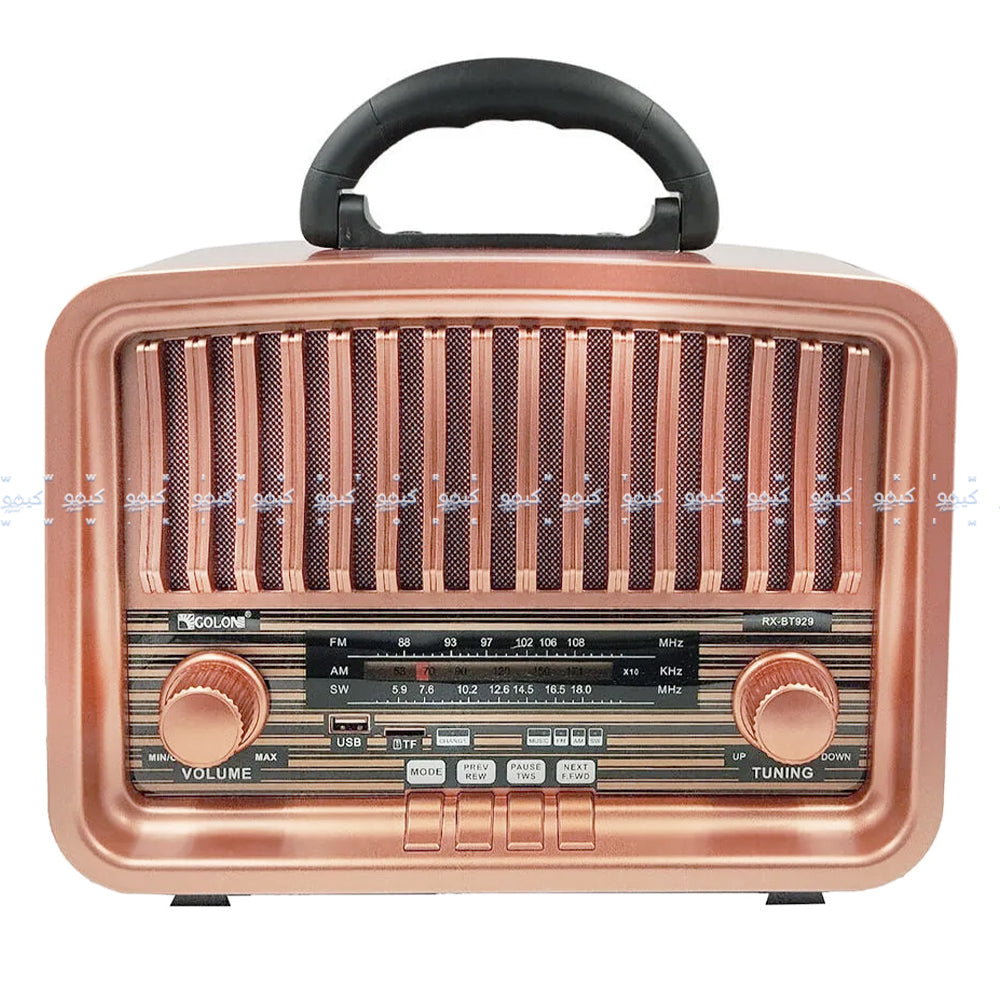 Golon RX-BT929 Portable Radio Speaker