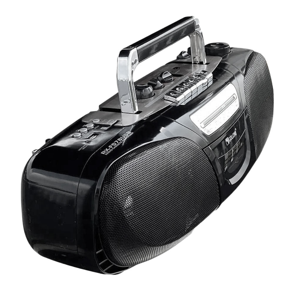 Golon RX-FS78USB Portable Radio Speaker - Black
