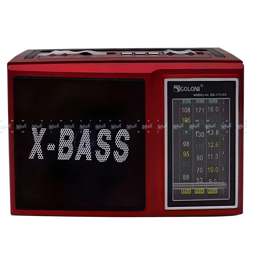 Golon Rx-166/177LED Portable Radio Speaker 1.0