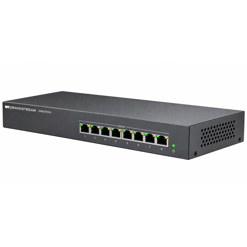 Desktop Switch 4 Ports PoE 101001000Mbps + 4 Ports 101001000Mbps 60W