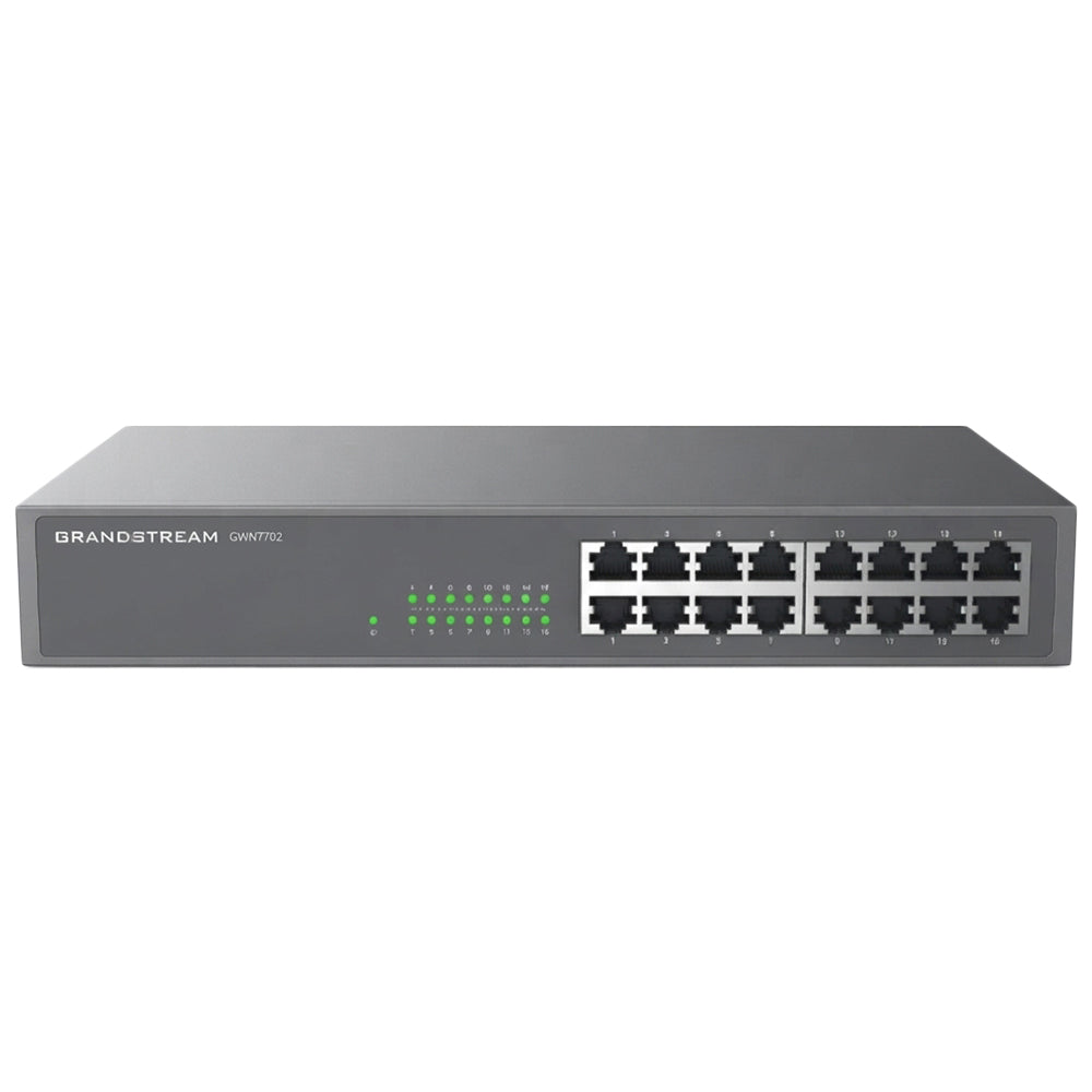 GrandStream GWN7702 Unmanaged Desktop Switch 16 Ports 10/100/1000Mbps