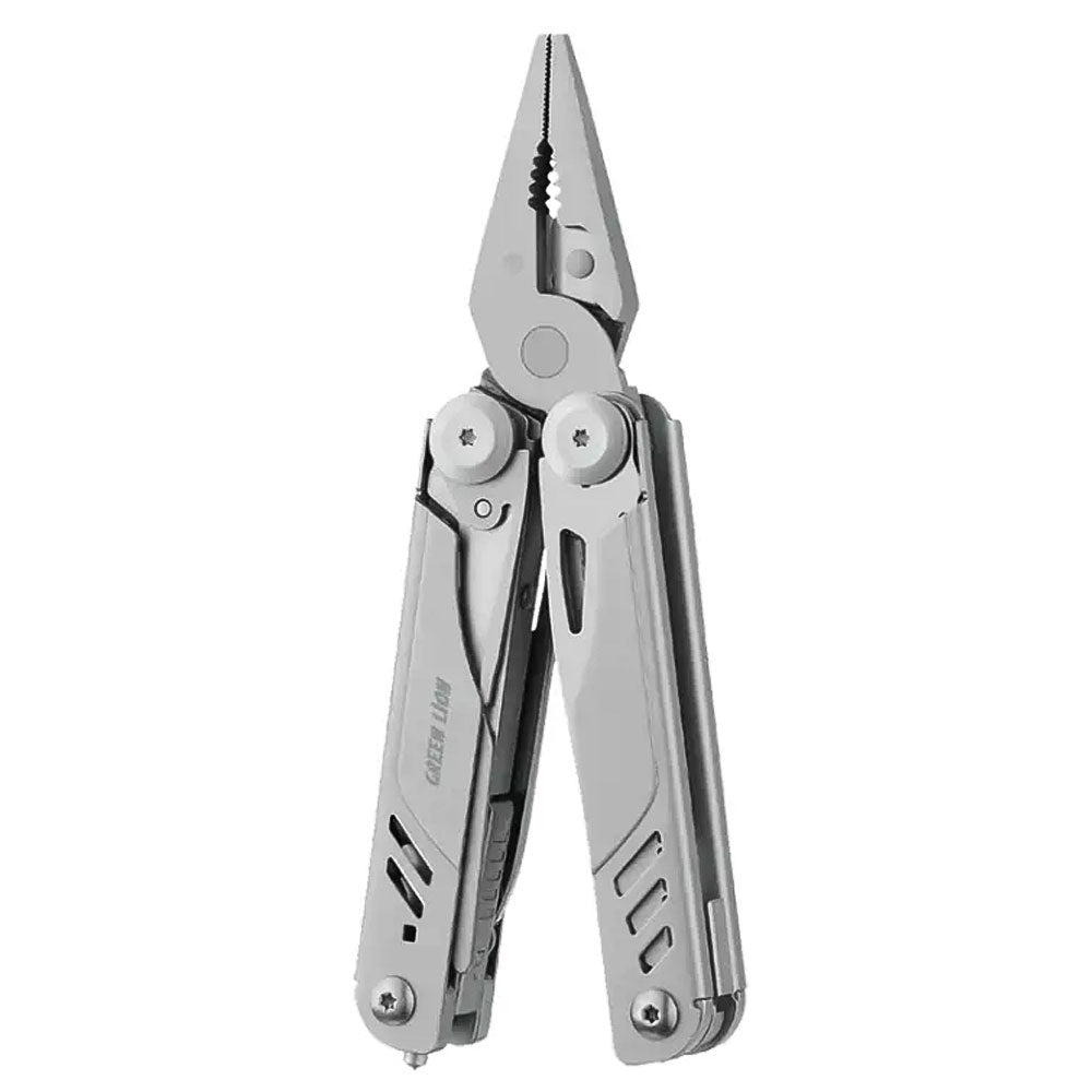 Green Lion 15in1 Multitool Plier-X GNMLTPLX15SL Multitool Kit - Silver