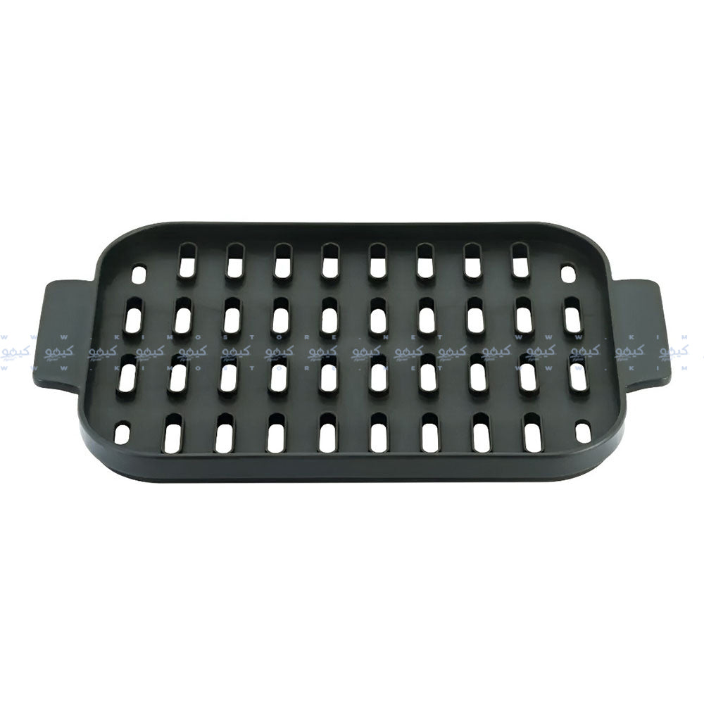 جهاز طهي البيض والخضروات بثلاث طبقات جرين ليون 500 وات GN3TREGGCKGY - رمادي