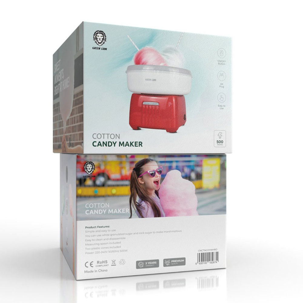 Green Lion Cotton Candy Maker GNCTNCDYWHRD 500W