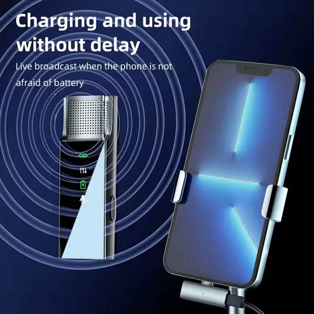 Green Lion GN2IN1DDMLTBK Lightning 2in1 Dual Channel Wireless Microphone System